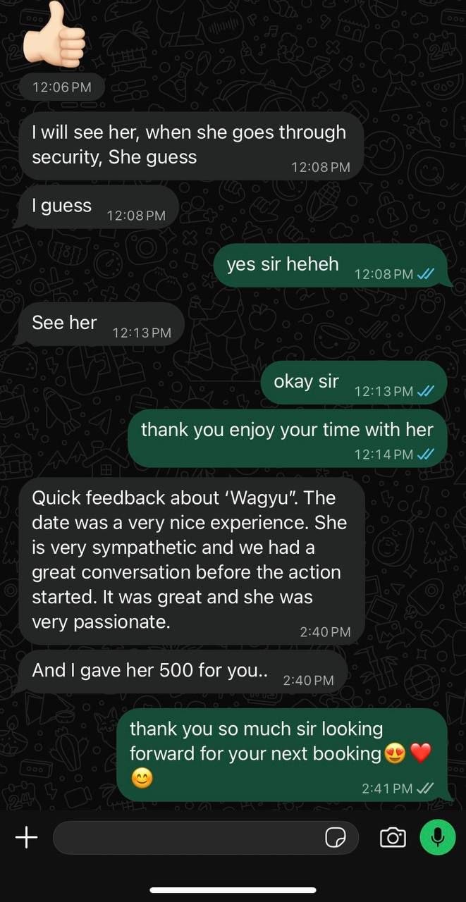 Client testimonial