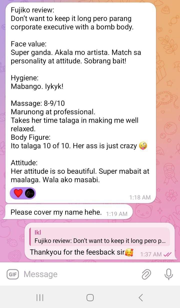 Client testimonial