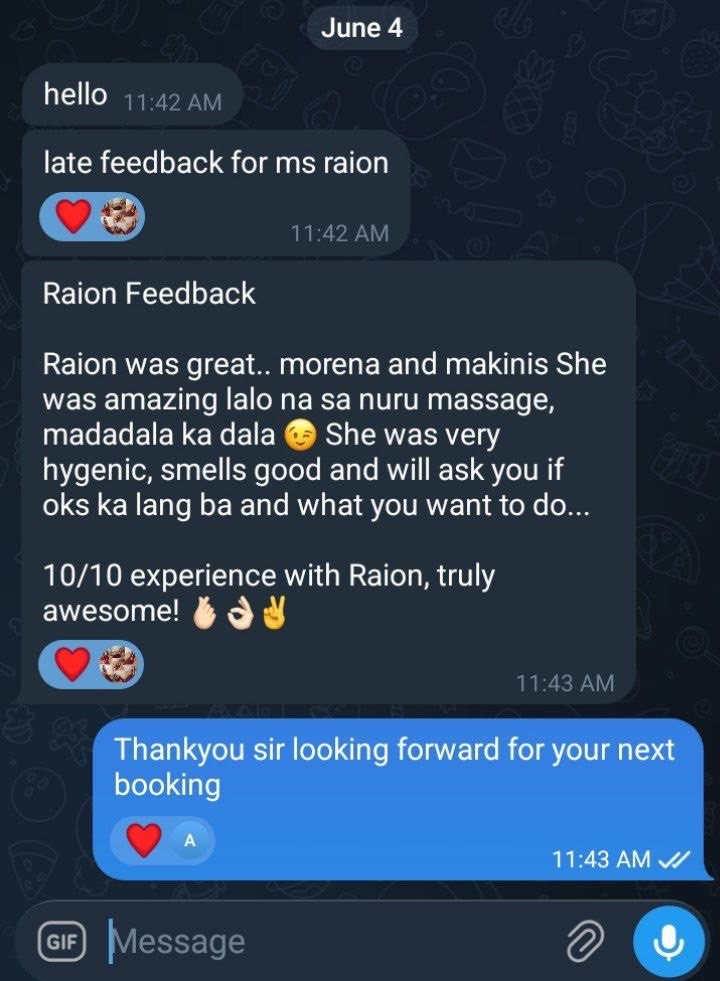 Client testimonial